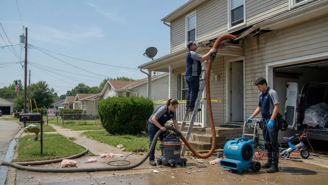 Water Damage Restoration in Bazine, KS near me